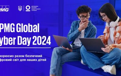 Два роки поспіль Державна служба якості освіти України та мережа фірм KPMG Ukraine спільно проводять навчальні заходи з питань кібербезпеки і цифрової грамотності. Минулоріч до вебінарів KPMG Global Cyber Day 2024 долучилося майже 100 тисяч учнів та учениць з України.