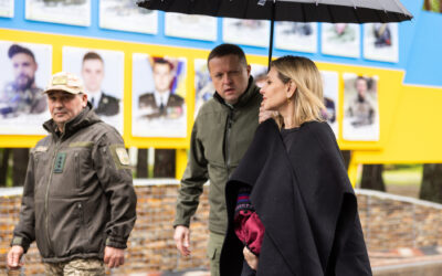 Візит Першої Леді до Волинського обласного ліцею з посиленою військово-фізичною підготовкою ім. Героїв Небесної Сотні