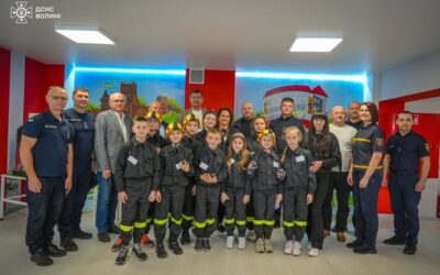 На Волині відкрили сучасний простір безпеки для дітей – «Абетка вогнеборця»