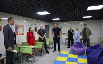 121-й «Клас безпеки» на Волині: Наталія Матвіюк відвідала відкриття в Луцькому ліцеї №4