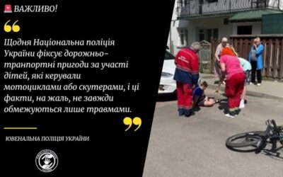 Важливі поради для батьків: Безпека дітей на мопедах, моторолерах та інших двоколісніх транспортних засобах.