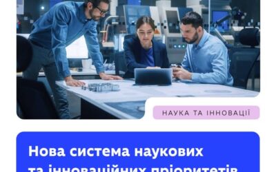 Уряд підтримав законопроєкт про нову систему наукових та інноваційних пріоритетів.