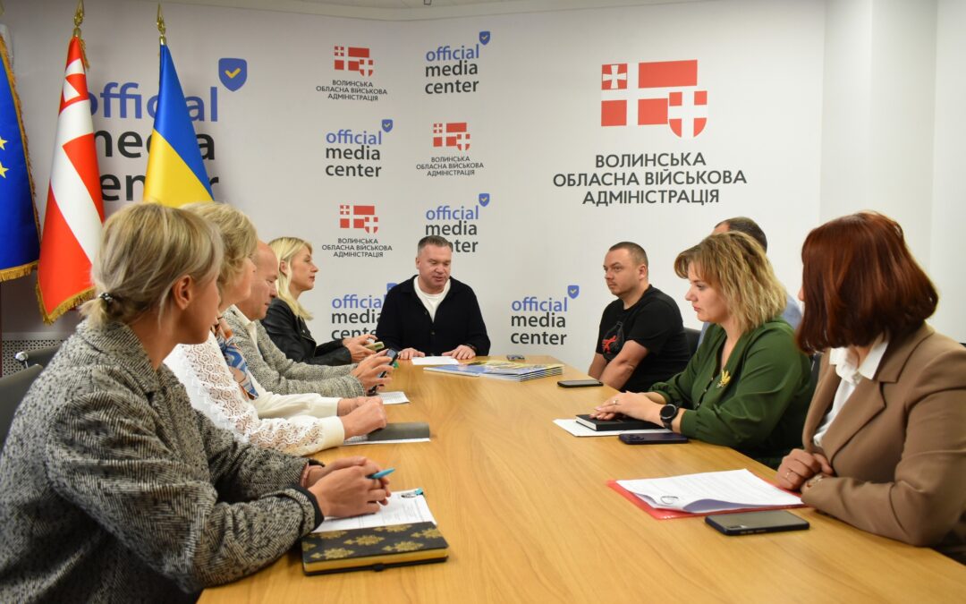 Ветеранська ГО « Зруш скелю» та Волинська ОВА планують реалізувати освітній проєкт «Казка-розмальовка про інклюзію та безбар’єрність»