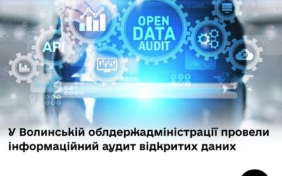 Розвиток відкритих даних: у Волинській облдержадміністрації провели інформаційний аудит