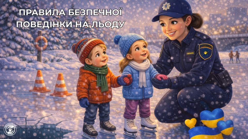 Правила безпечної поведінки на льоду