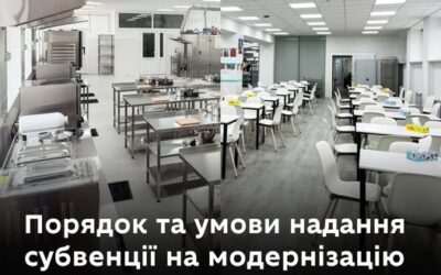 Уряд оновив правила надання субвенції на модернізацію шкільних кухонь та їдалень у 2026 році