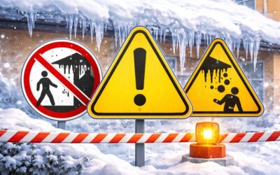 Увага! Небезпека сходження снігу та бурульок з дахів