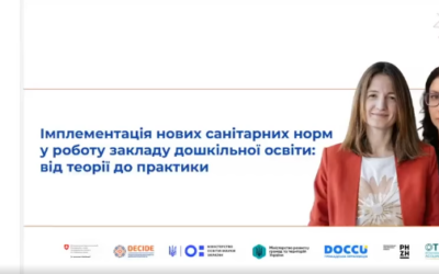 Які оновлені санітарні норми діють для закладів дошкільної освіти та що саме змінилося?