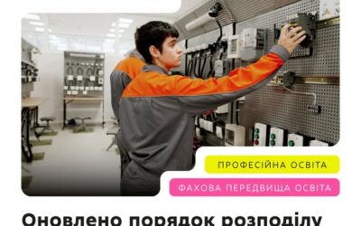 Продовжуємо модернізувати професійну та фахову передвищу освіту: оновлено порядок відбору учасників проєкту «100 майстерень».