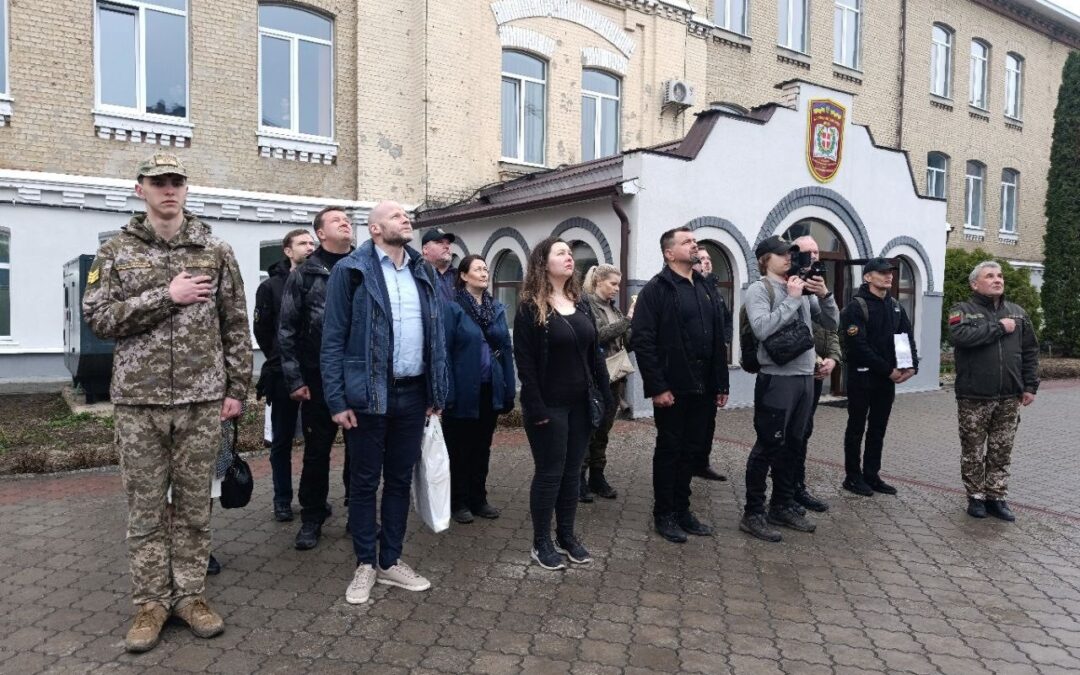 Представники делегації «Lion Defence Team» з Фінляндської Республіки завітали з дружнім візитом до військового ліцею.