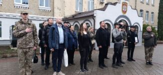 Представники делегації «Lion Defence Team» з Фінляндської Республіки завітали з дружнім візитом до військового ліцею.